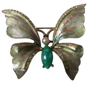 Vintage Butterfly Brooch